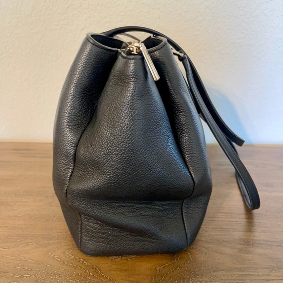 Kate Spade Black Pebbled Leather Shoulder Bag - Picture 3 of 12
